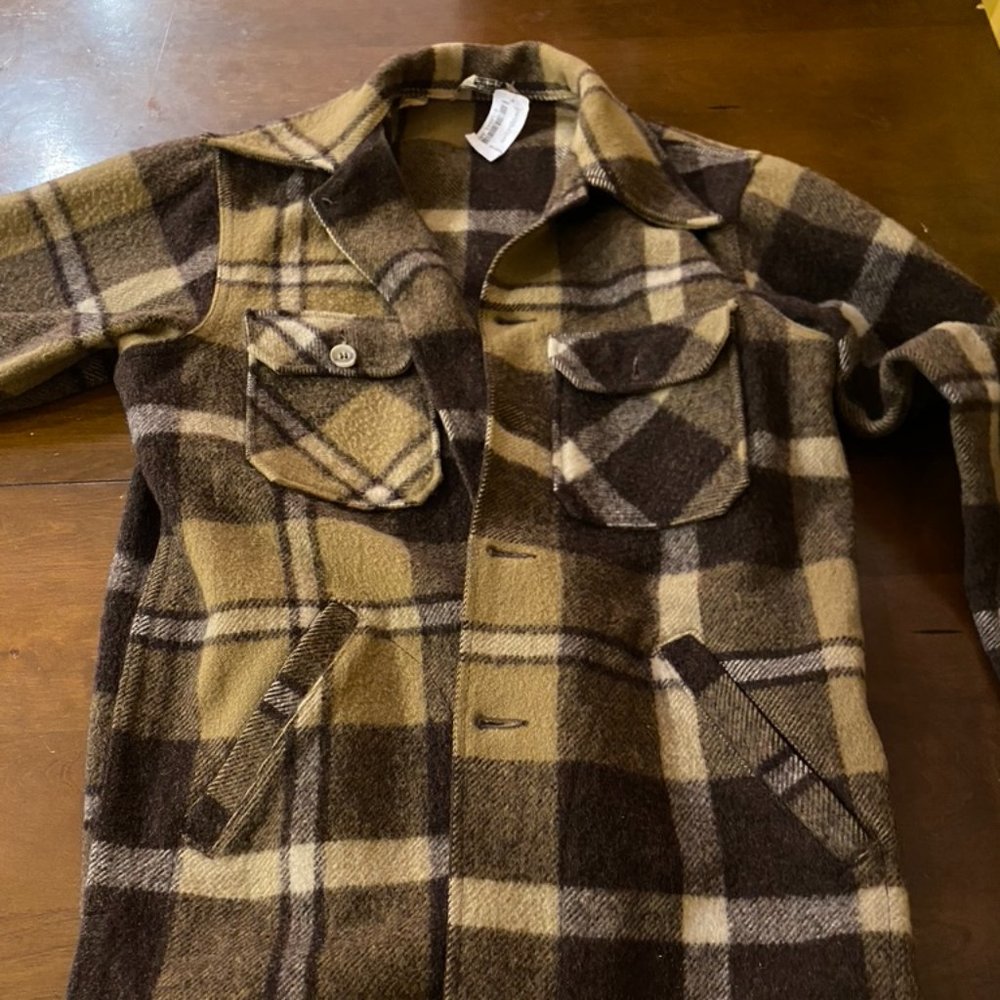 Vintage Woolrich Wool Shirt Jacket